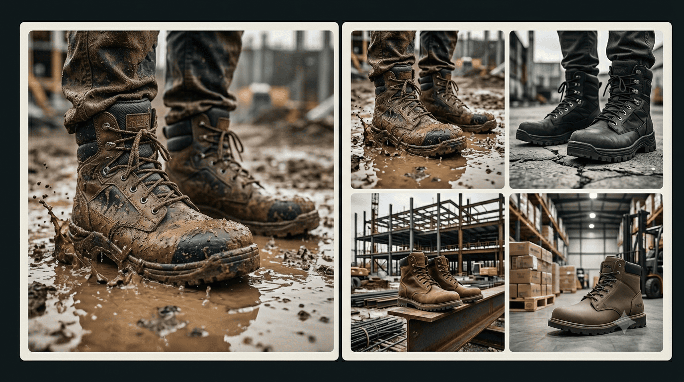 Footwear Heroes Collage